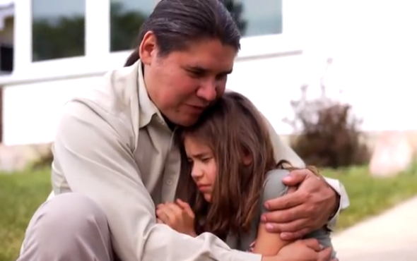 Fathers Hug