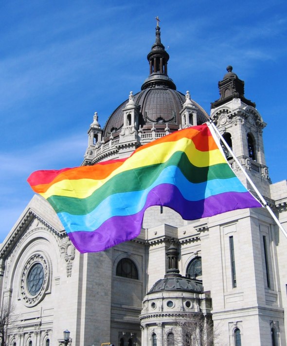 Gay Flag Church 
