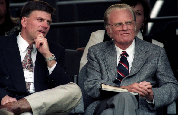 Billy and Franklin Graham Photo