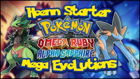 pokemon omega ruby and alpha sapphire mega evolutions list