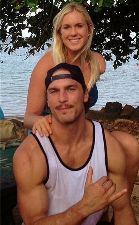 Bethany Hamilton and Adam Dirks