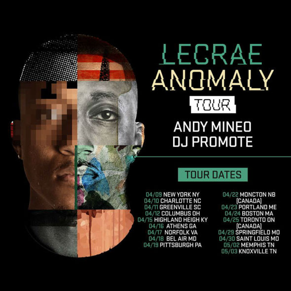 the anomaly tour