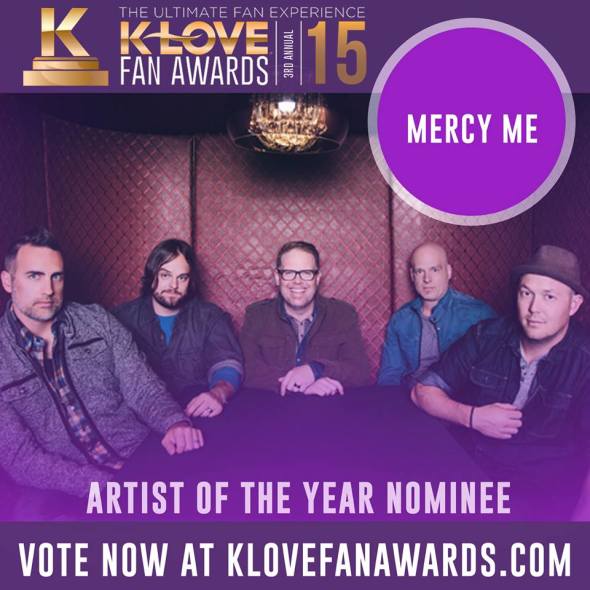 Events News KLOVE Fan Awards 2015 Nominees for Artist of the Year