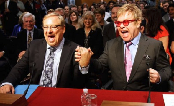 Rick Warren & Elton John 