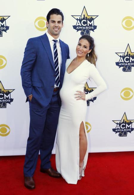 Eric Decker & Newborn Baby Eric Appear in Sweet Father-Son Photo - E! Online