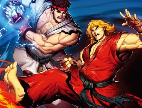"Street Fighter 5" features Ryu and Ken.