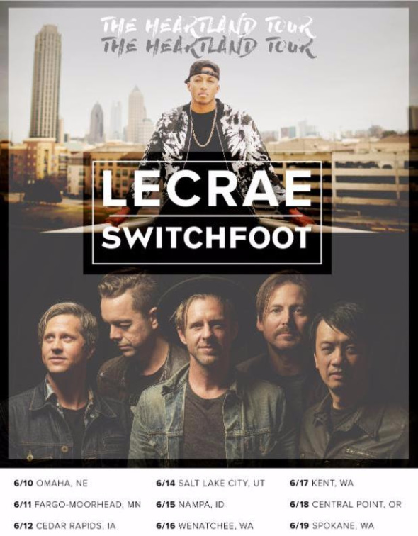 Hip-Hop And Rock Mix As Lecrae, Switchfoot Hit The Road For The Heartland Tour