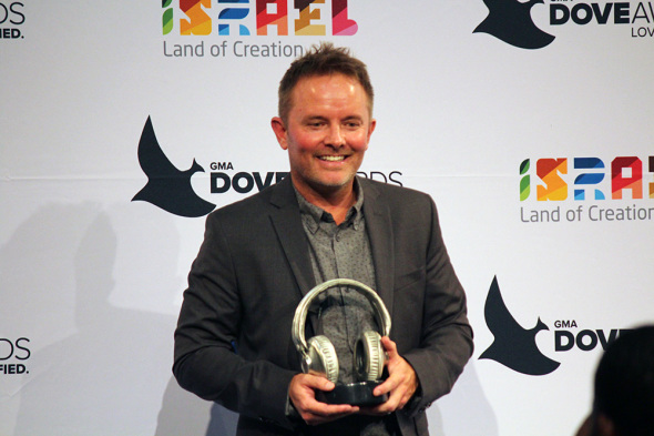 Chris Tomlin At 47th Annual GMA Dove Awards (2016)