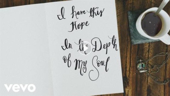"I Have This Hope" lyric video 
