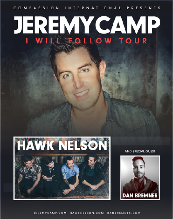 Jeremy Camp I Will Follow Tour