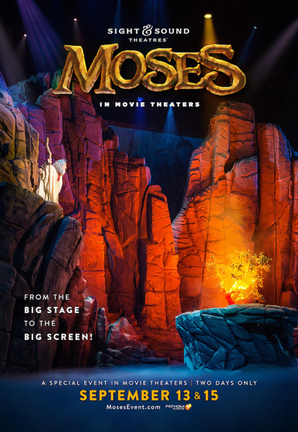 Sight & Sound Theatres "Moses" Cinema Event