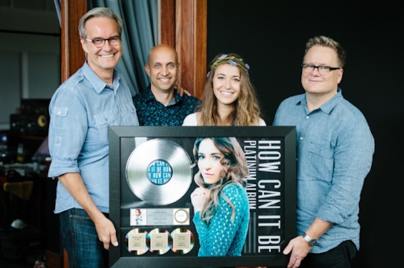 Lauren Daigle How Can It Be Album RIAA Platinum Certified 