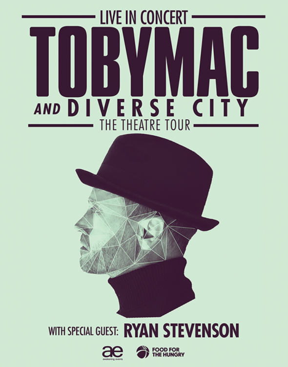 “TobyMac & DiverseCity Band: The Theatre Tour" 2018 Poster