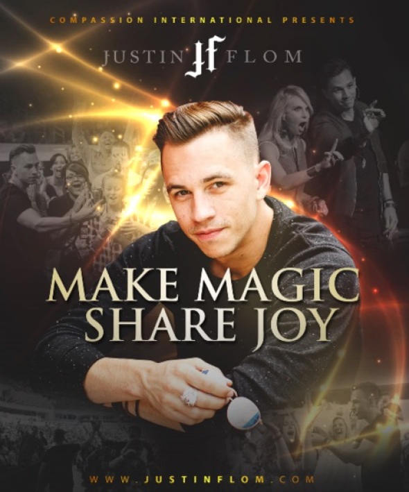 Justin Flom "Make Magic Share Joy" tour