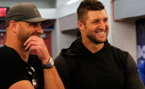 Robby and Tim Tebow