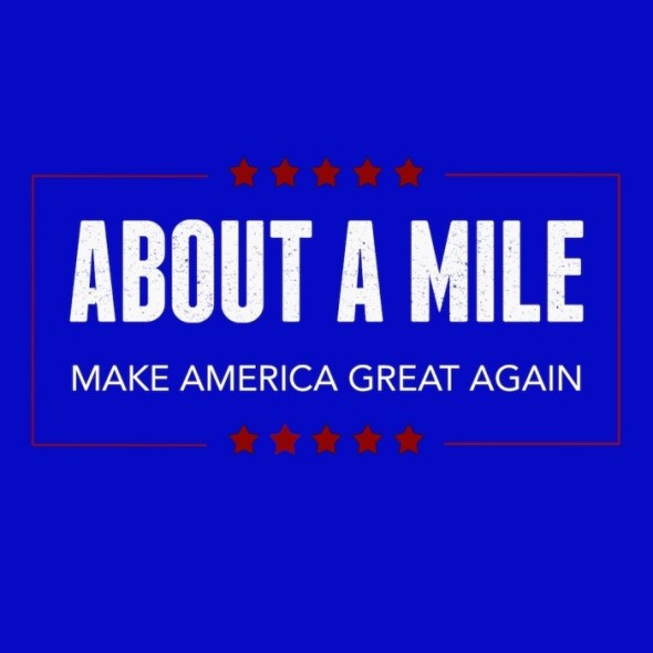 About A Mile's new single cover 