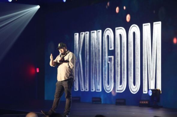 Andy Erwin speaks at the launch of Kingdom Studios at the National Religious Broadcasters Convention in Anaheim, California on March 27, 2019. | (Photo: NRB)