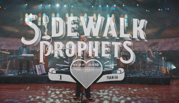 Sidewalk Prophets performs 'Live Like That' live at Ryman Auditorium, Nashville, TN