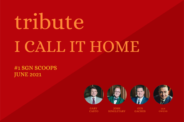 Tribute Quartet hits #1 with southern gospel classic "I Call it Home"