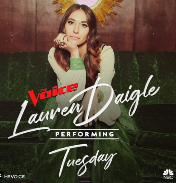 Lauren Daigle to perform 'Hold on to Me' on NBC's 'The Voice' finale.