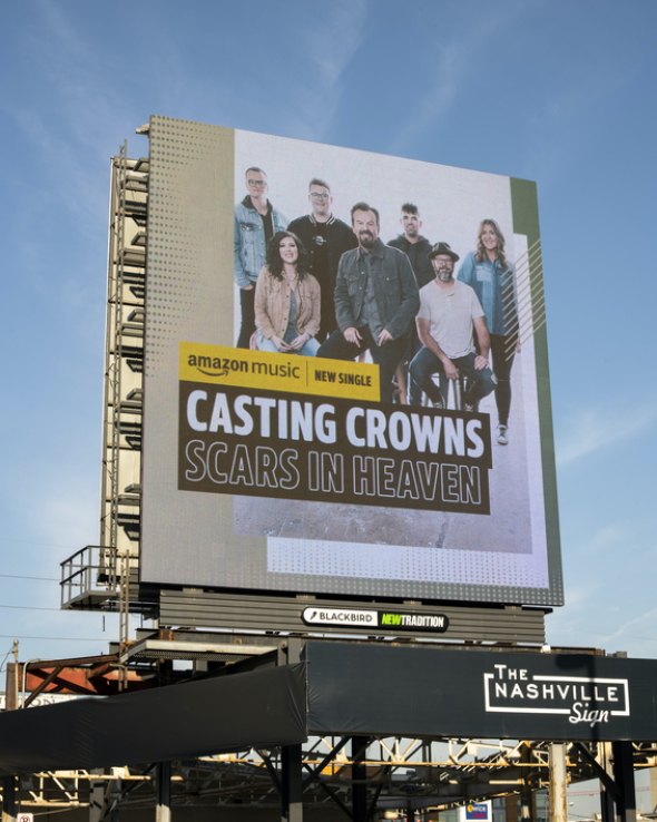 Casting Crowns Breaks Streaming Record for a Christian Song at Amazon Music with "Scars in Heaven"