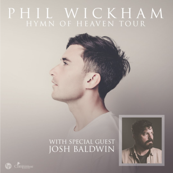 Phil Wickham, Transparent Productions Announce 32-City Nationwide Tour 'Hymn of Heaven' in 2022