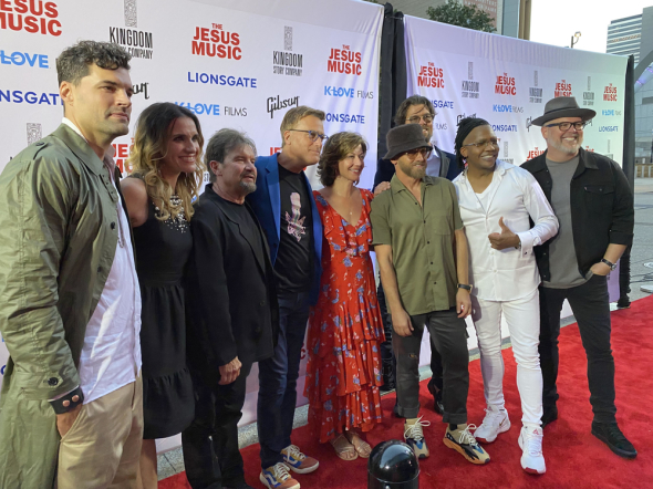Red carpet premiere of "The Jesus Music"