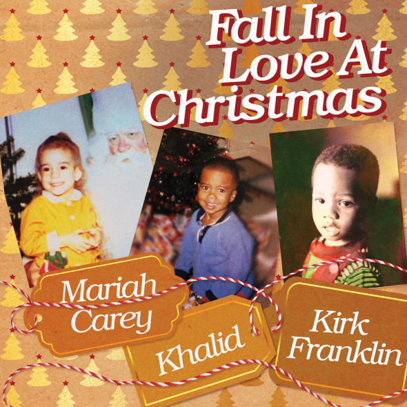 Mariah Carey, Khalid and Kirk Franklin - Fall in Love at Christmas.