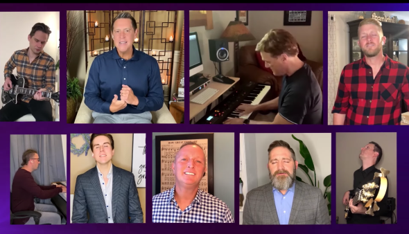 Ernie Hasse & Signature Sound joined Michael W. Smith for an epic version of his iconic hit, "Friends."