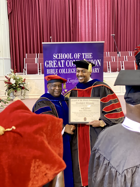 Rudy Currence receives honorary doctorate, celebrates two consecutive #1 radio hits