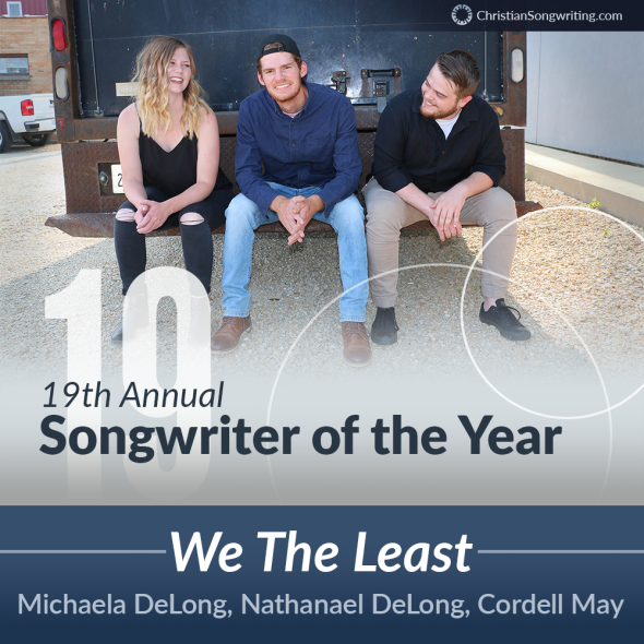Christiansongwriting.com names We The Least the Songwriter Of The Year