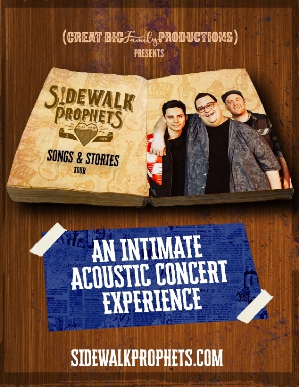 Sidewalk Prophets announces acoustic “Songs & Stories Tour”
