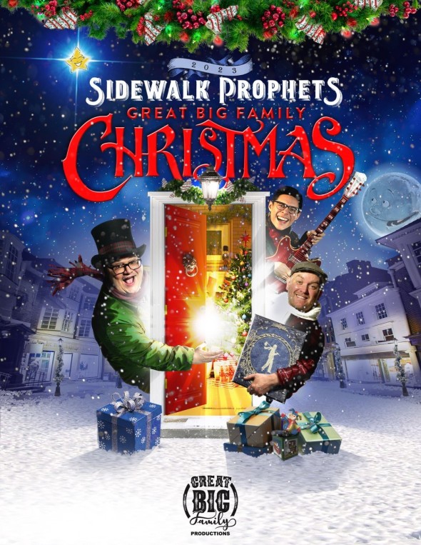 Sidewalk Prophets announces 5th annual “Great Big Family Christmas Tour”
