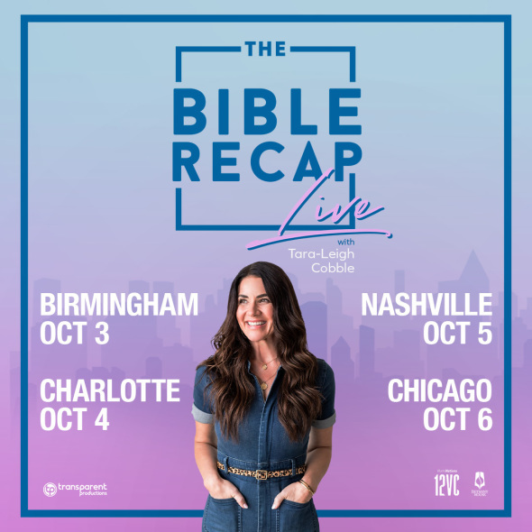 "The Bible Recap LIVE Tour with Tara-Leigh Cobble"