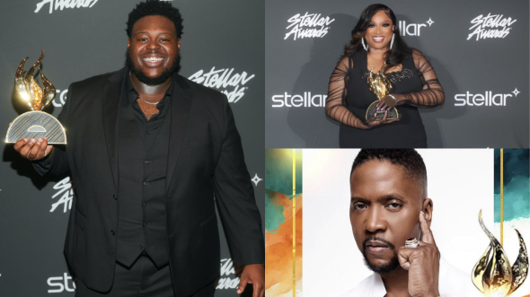 Stellar Award wins-Melvin Crispell, III; Kierra Sheard; Donald Lawrence-RCA Inspiration albums