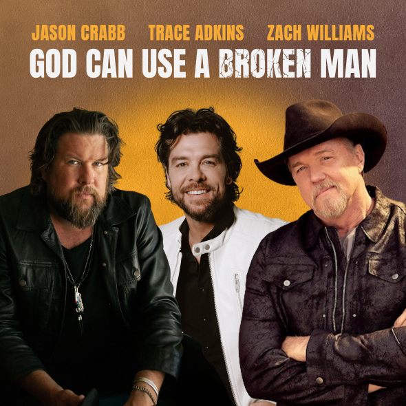 Jason Crabb, Zach Williams and Trace Adkins - "God Can Use a Broken Man"