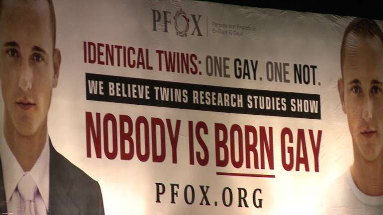 Families News Nobody Is Born Gay Billboard Uses One Gay And One Not Identical Twins As Proof