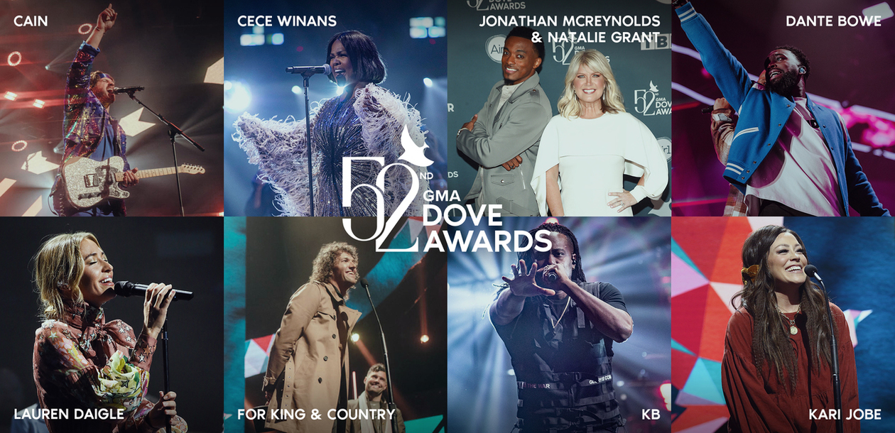 In the Spotlight News Winners announced for 52nd Annual GMA Dove