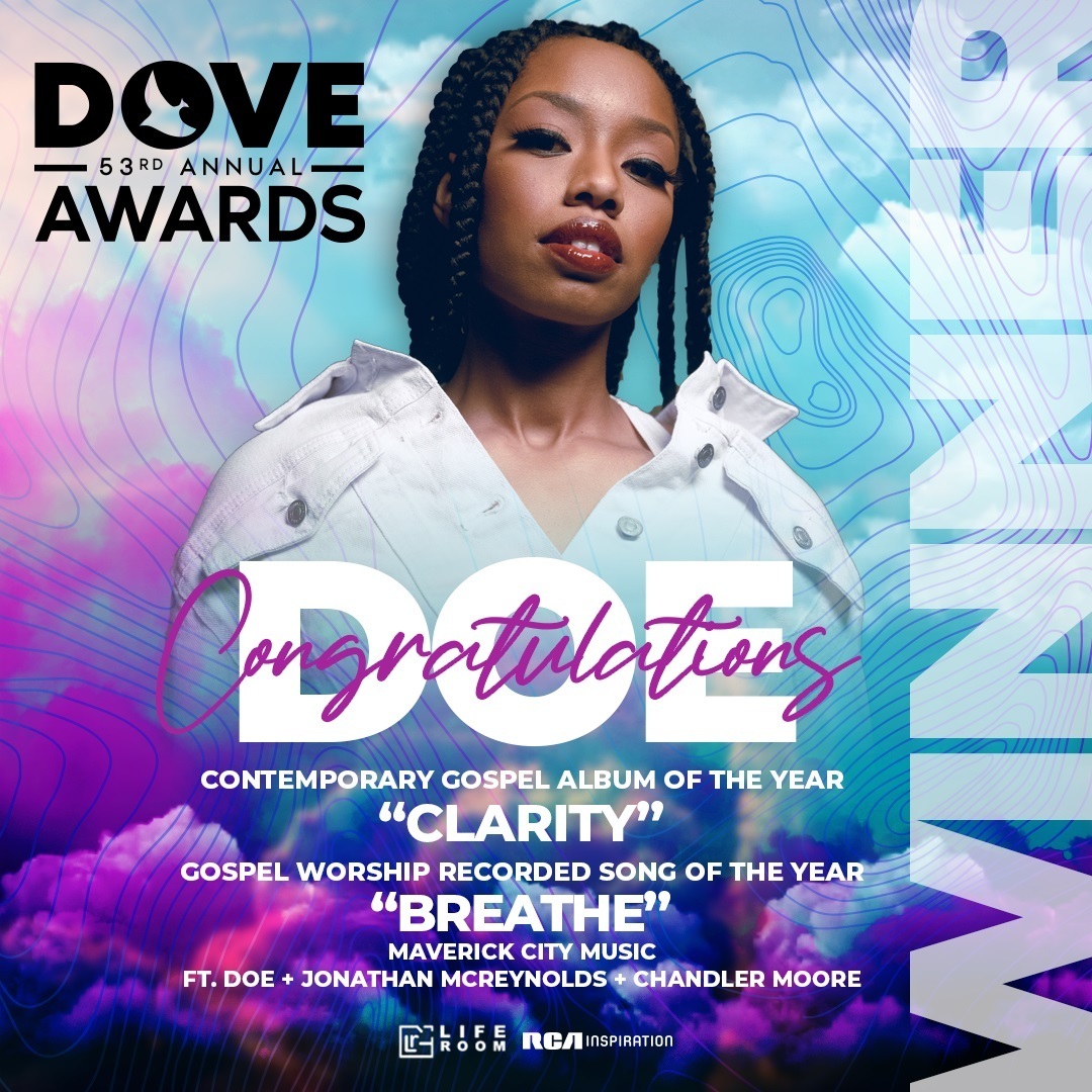 Events News DOE wins at Dove Awards, releases new Spanish track When