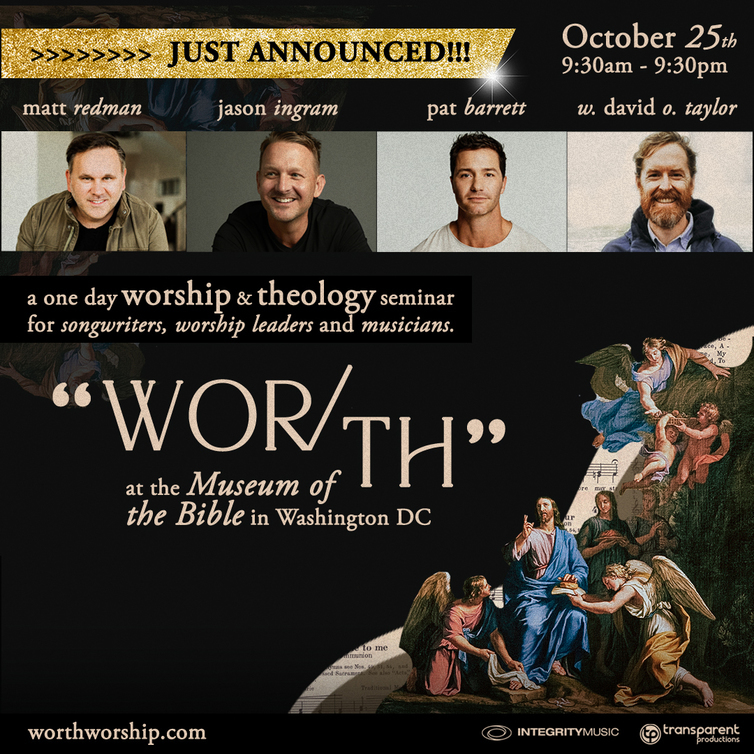 Events News | Matt Redman launches WOR/TH Seminar, equipped to serve songwrite - Vimarsana News