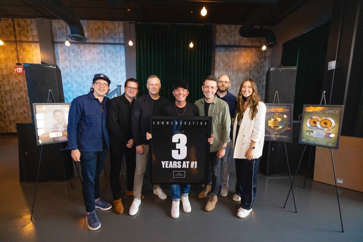 Artists News | Chris Tomlin celebrates unprecedented career milestone with over - Vimarsana News