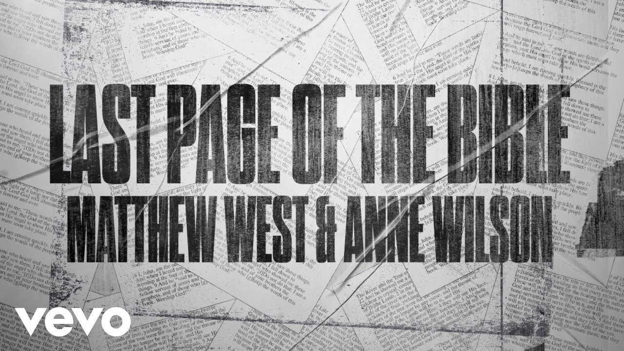 Music News | Matthew West releases powerful new song “Last Page of the ...